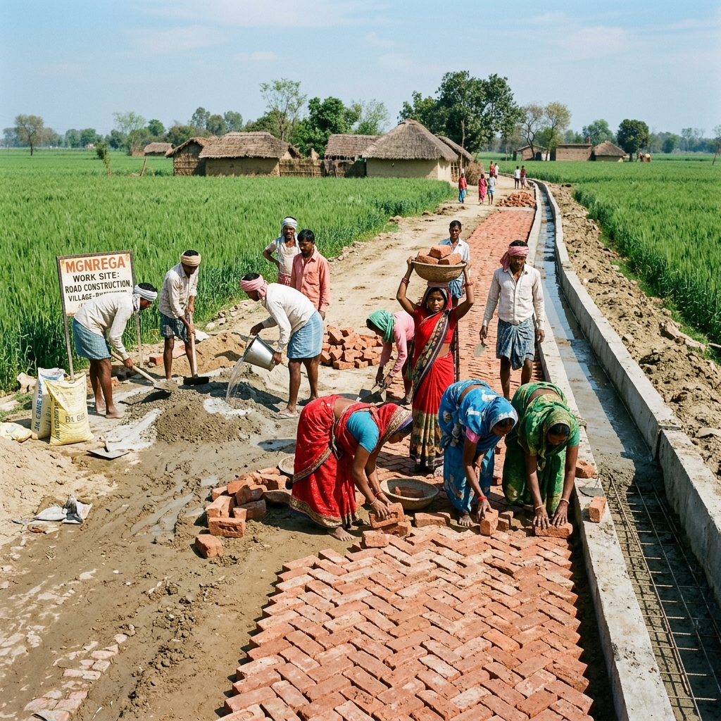 MNREGA Rural Roads & Drains